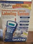 Handheld Labeling System, Brady Label Maker, AC Adapter, Heat Shrink Tubing, 3M PL200 and More