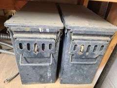Flex Conduit, Conduit Elbows, 2) Ammo Cans