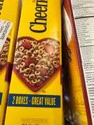 2) Cheerios 2pk, 2) Honey Nut Cheerios 2pk