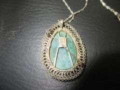 .925 Silver Pendant with Pin