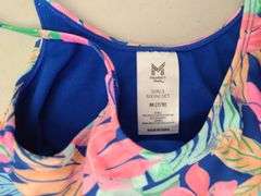 Girl's Bikini Swim Suit, Speedo Goggle Set, Girl's One Piece Swim Suit