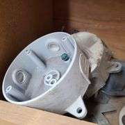 Contents of Bins: Electrical Switch Boxes, Conduit Access Boxes, Floor Box Assembly, Wire Connectors