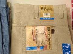 Stretch Denim Pants, 2) Pair Utility Shorts