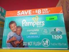 Pampers Wipes Complete Clean, Pampers Swaddlers Size 8