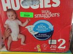 Huggies Size 2, Pampers Swaddlers Size 2