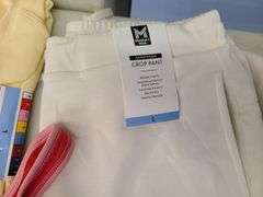 8) Swim Suits, Shirts, Sports Bras, Sandwash Dresses, Crop Pant, Dress,