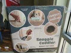 Snuggle Cuddler Adult Pet Bed