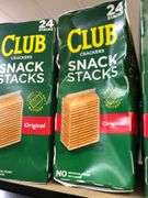 3) Club Crackers Snack Stacks