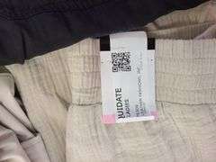8) Shorts, Knit Pullover, Gauze Pants