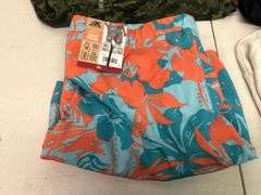 ZeroXposur Swim Trunk, UA Camo Shirt, UA Polo, Express Sweater Shirt