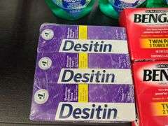 Scope, Bengay, Desitin
