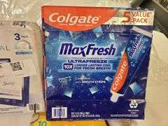 Colgate Toothpaste, Secret clinical, Venus Razor, Always Liners, Leave-In Spray