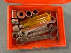 Wrenches in Case, 3) Gun Cleaning Kits