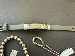 Necklace, 2) Bracelets