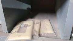 Contents of Bin: Wire, Outlets, Plugs, Incandescent Dimmer, Wall Plates, Duplex Receptacle, Switches