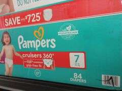 Pampers Wipes Sensitive, Pampers Cruisers Size 7
