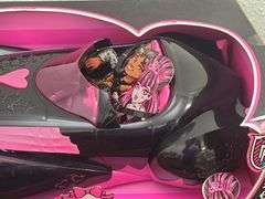 2) Monster High Roadsters