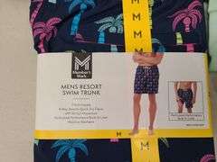 7) Men's Swim Shorts, T-Shirts, Button Down Shirt