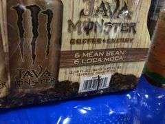 Java Monster Energy Drink, Pepsi Bottles