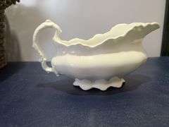 Basket, 2) Lanterns, Soup Tureen, Cream and Sugar Ser