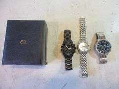 3) Watches, Watch Box