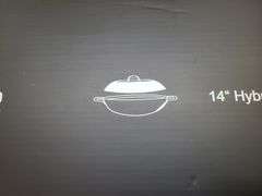 Hexclad Hybrid Wok with Lid