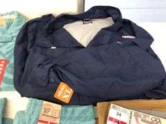 Weatherproof Button Down, 2) Weatherproof Terry Short, Iron Co. Short Size 34, Habit Long Sleeve
