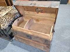 Dome-Top Steamer Trunk