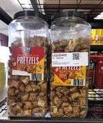 2) Peanut Butter Filled Pretzels