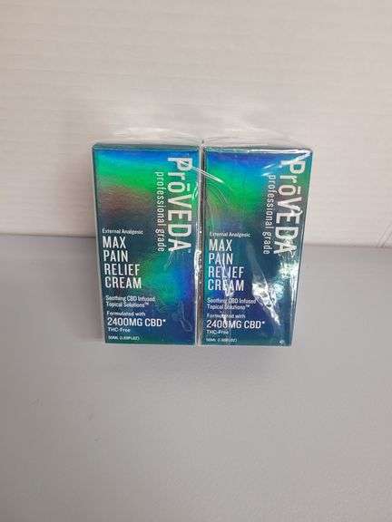 1) Proveda Max Pain Relief Cream
