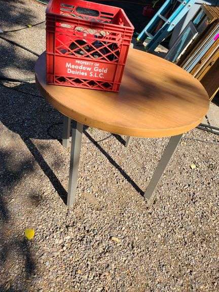 7) Wheels, Table, Crate
