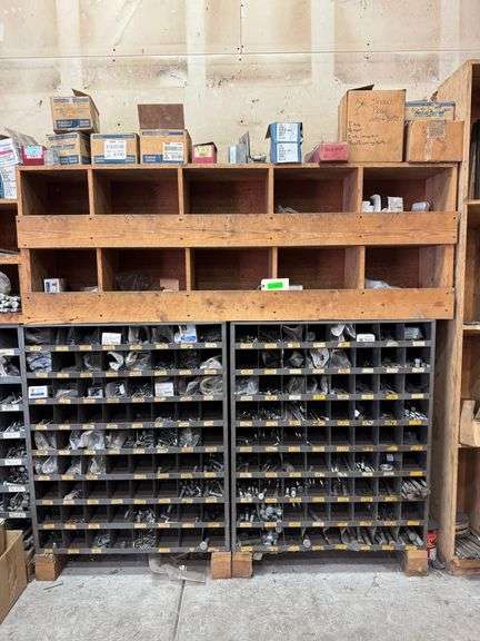 Organized Screws, Bolts, Nuts, Washers, More