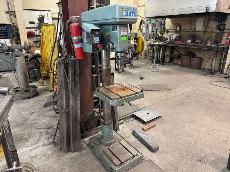 Ellis Variable Speed Drill Press 9400 with Power Feeder