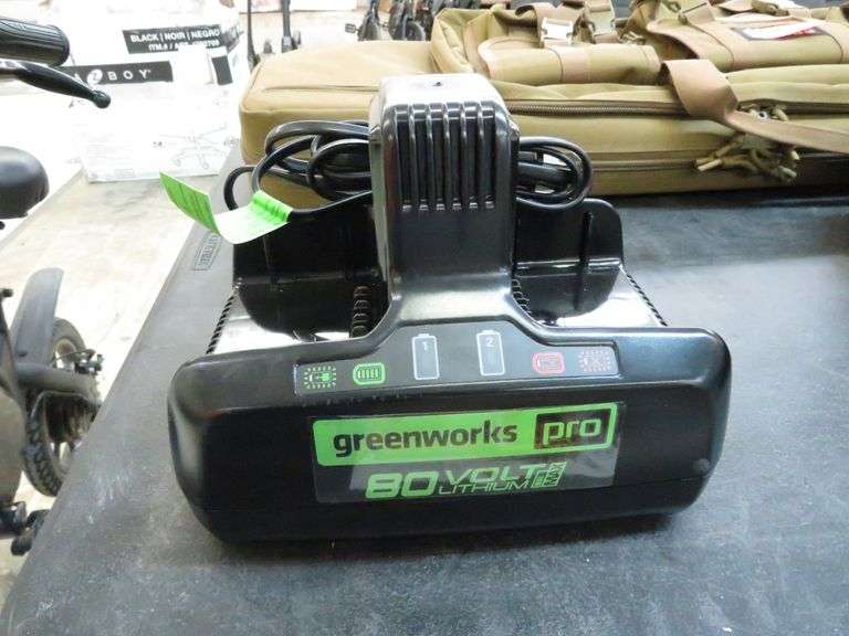 Greenworks Pro Dual Charger