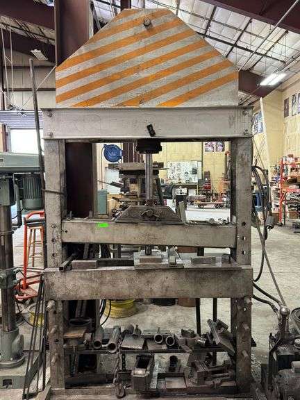 50 Ton Shop Built H Frame Press