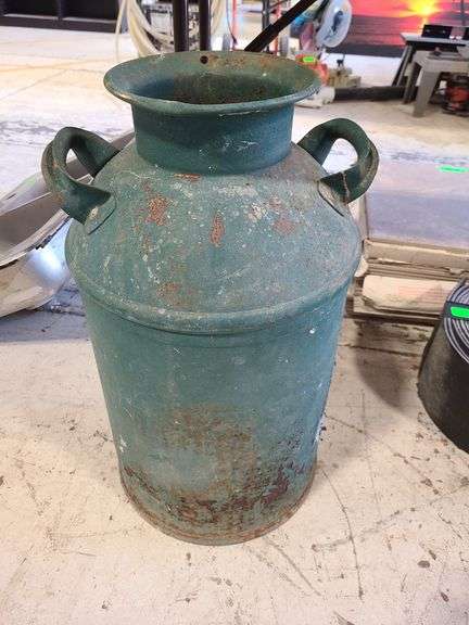 Painted Milk Can