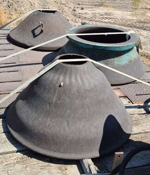 3) Cones Crushers (Fire Pit / Art)