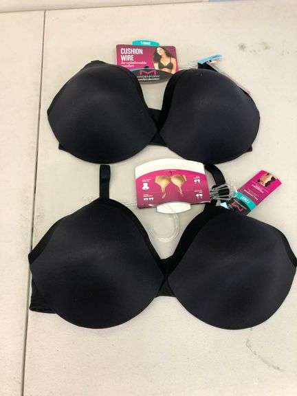 2) Maidenform Cushion Wire Bra