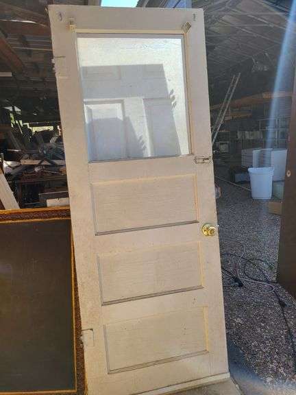 5- Panel Wood Door