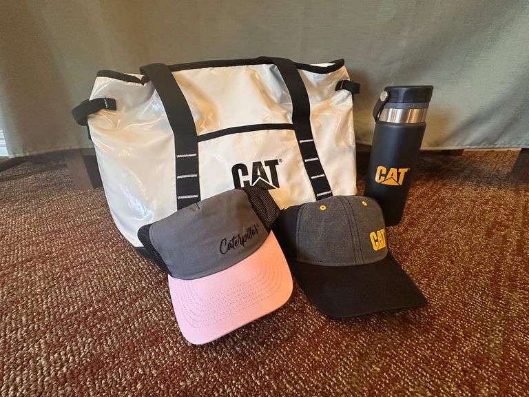 CAT Cooler, Hats & Mug
