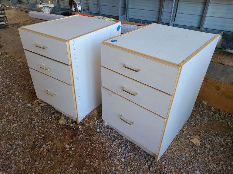 2) Side Cabinets