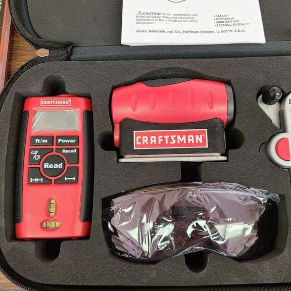 Craftsman 4-in-1 Level w/Laser Trac, Black&Decker Cordless Electric ...