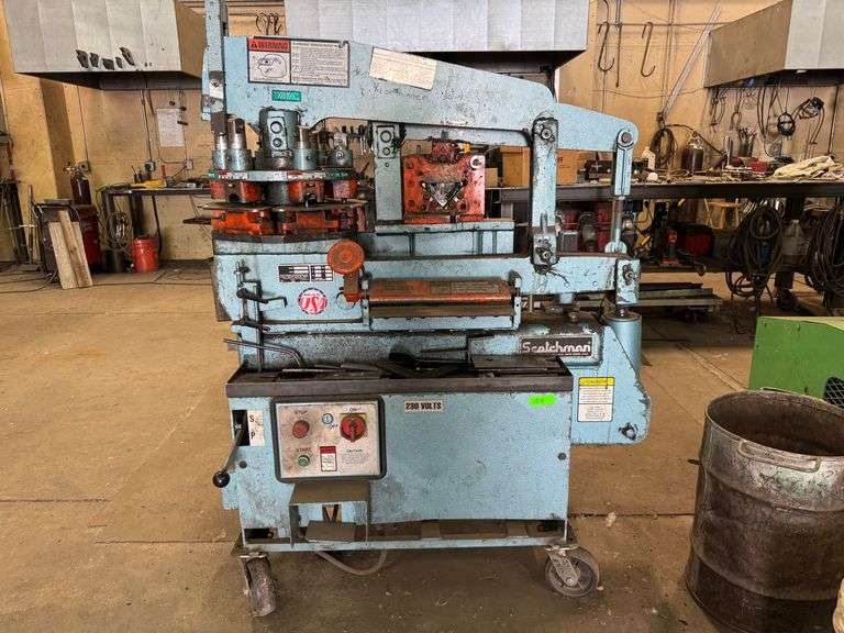 Scotchman 40 Ton Iron Worker Model 4014 - T