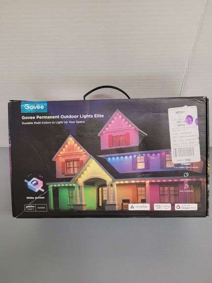 1) Govee Permanent Outdoor Lights Elite