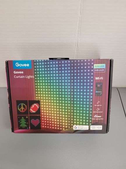 1) Govee Curtain Lights 520 LED
