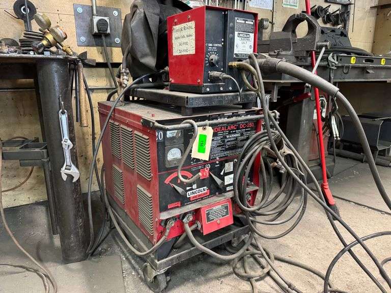 Lincoln Electric IdealArc DC-250, Lincoln Electric LN-7 Wire Feeder