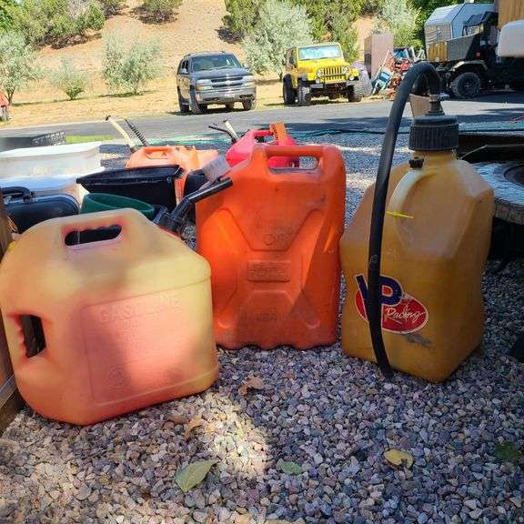 3) Gas Cans