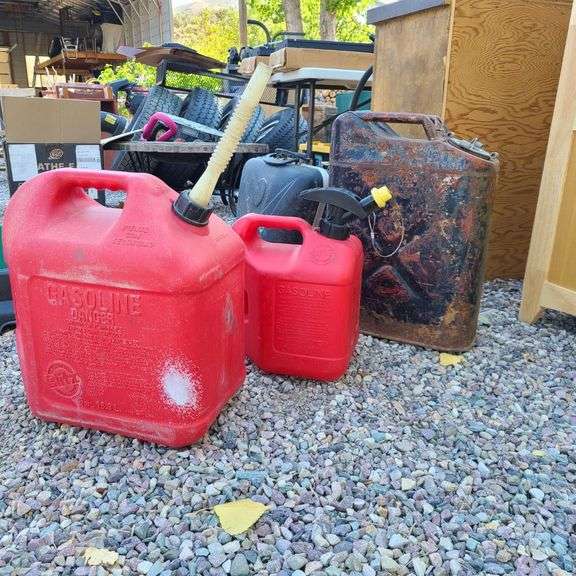 3) Gas Cans