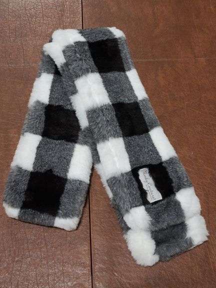 Minky Couture Buffalo Plaid Scarf