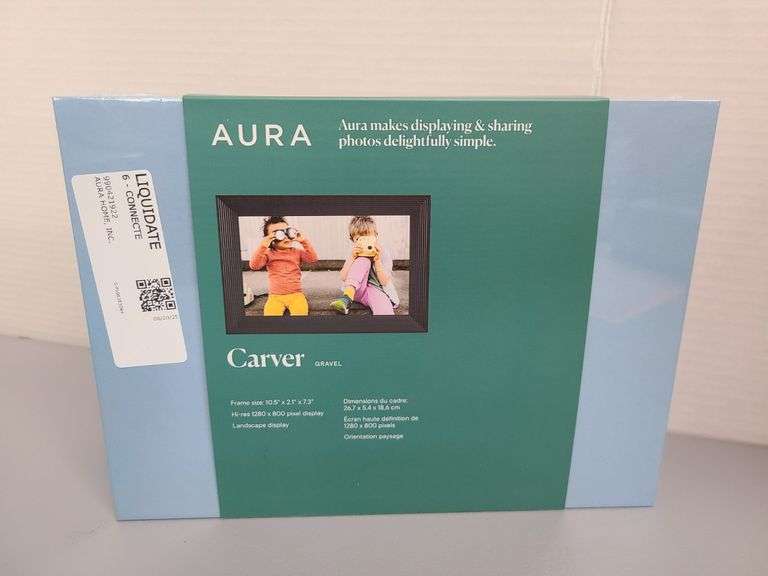 Aura 10" Carver Digital Photo Frame